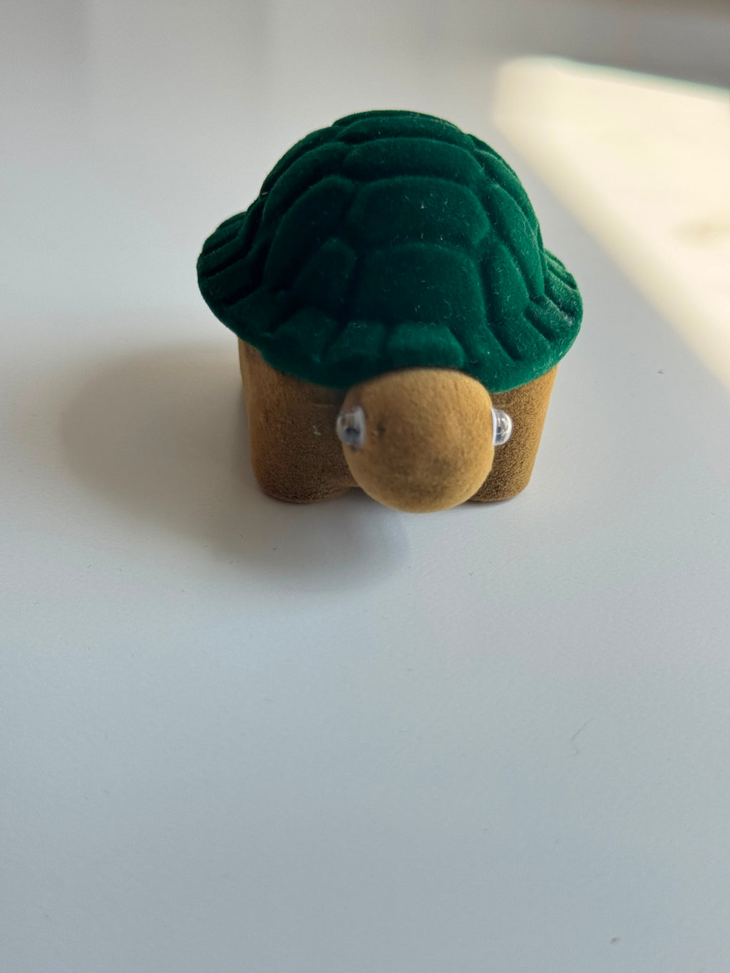 Velvet Turtle Jewelry Box