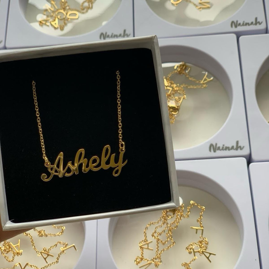 Custom Name Necklace - Personalized Jewelry