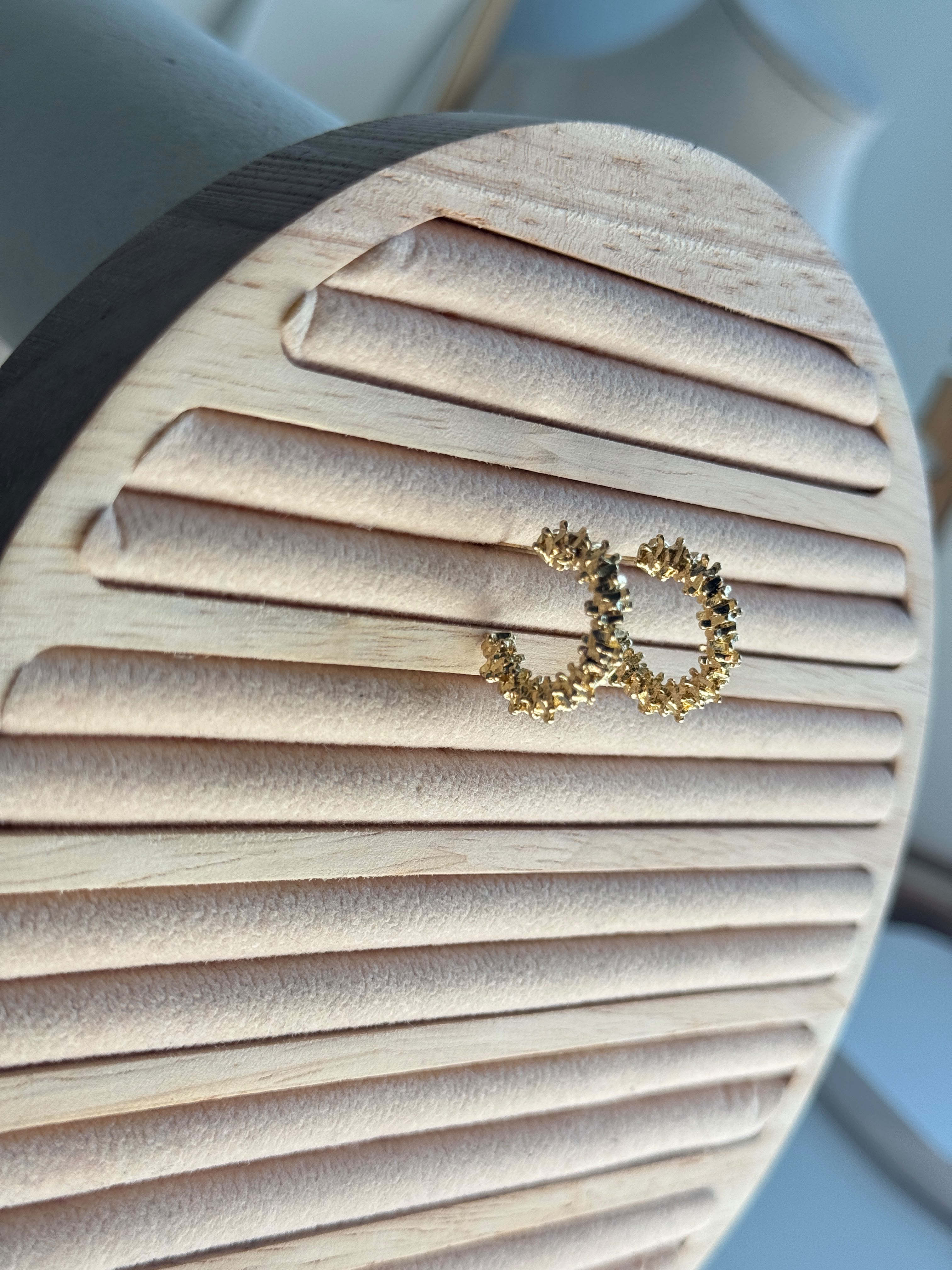 Ava Gold Hoop Earrings