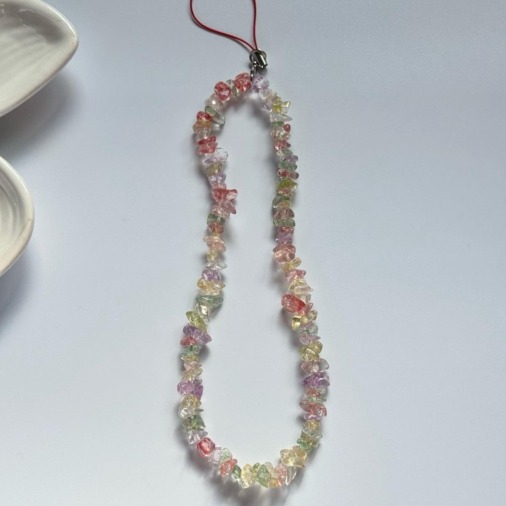 Broken Bead Phone Charm