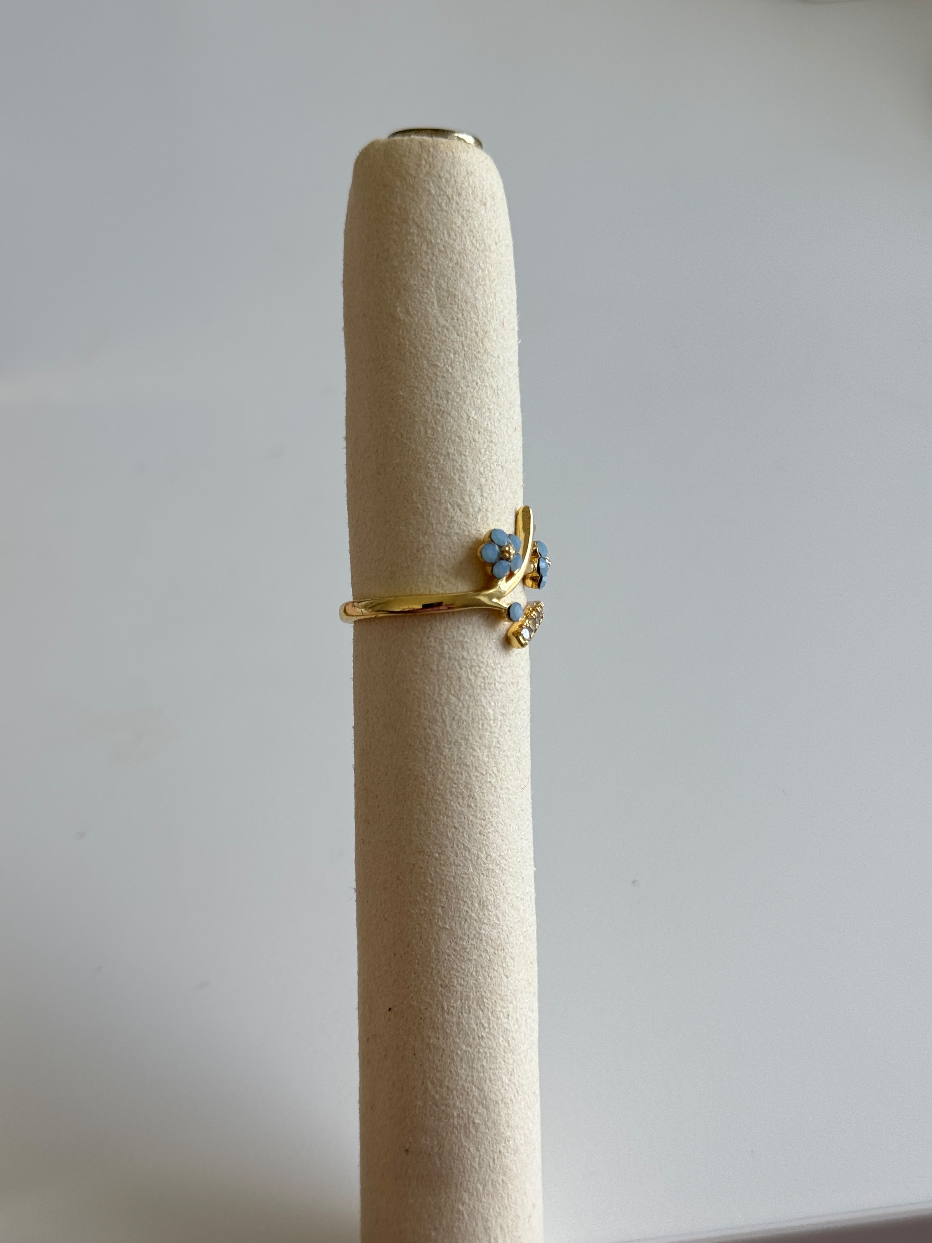 Floral Adjustable Ring