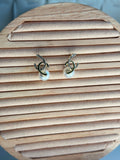 Golden Embrace Pearl Earrings