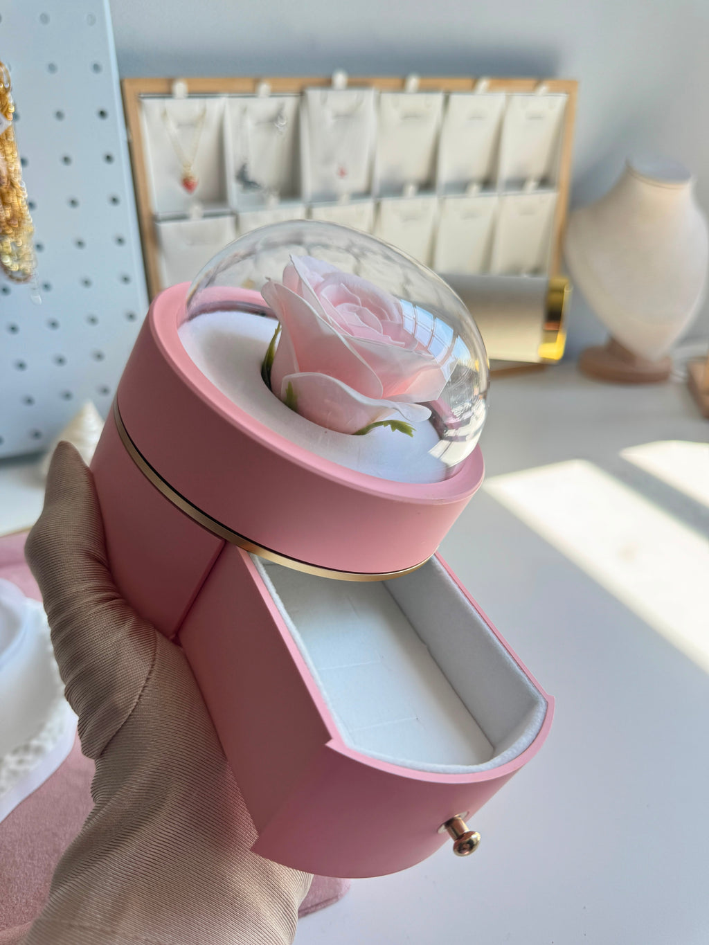 Rose Jewelry Box