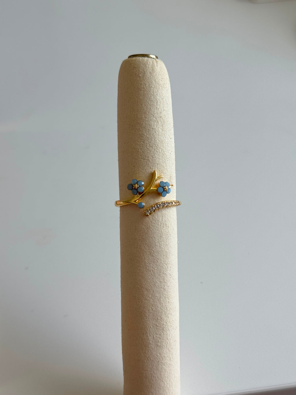 Floral Adjustable Ring