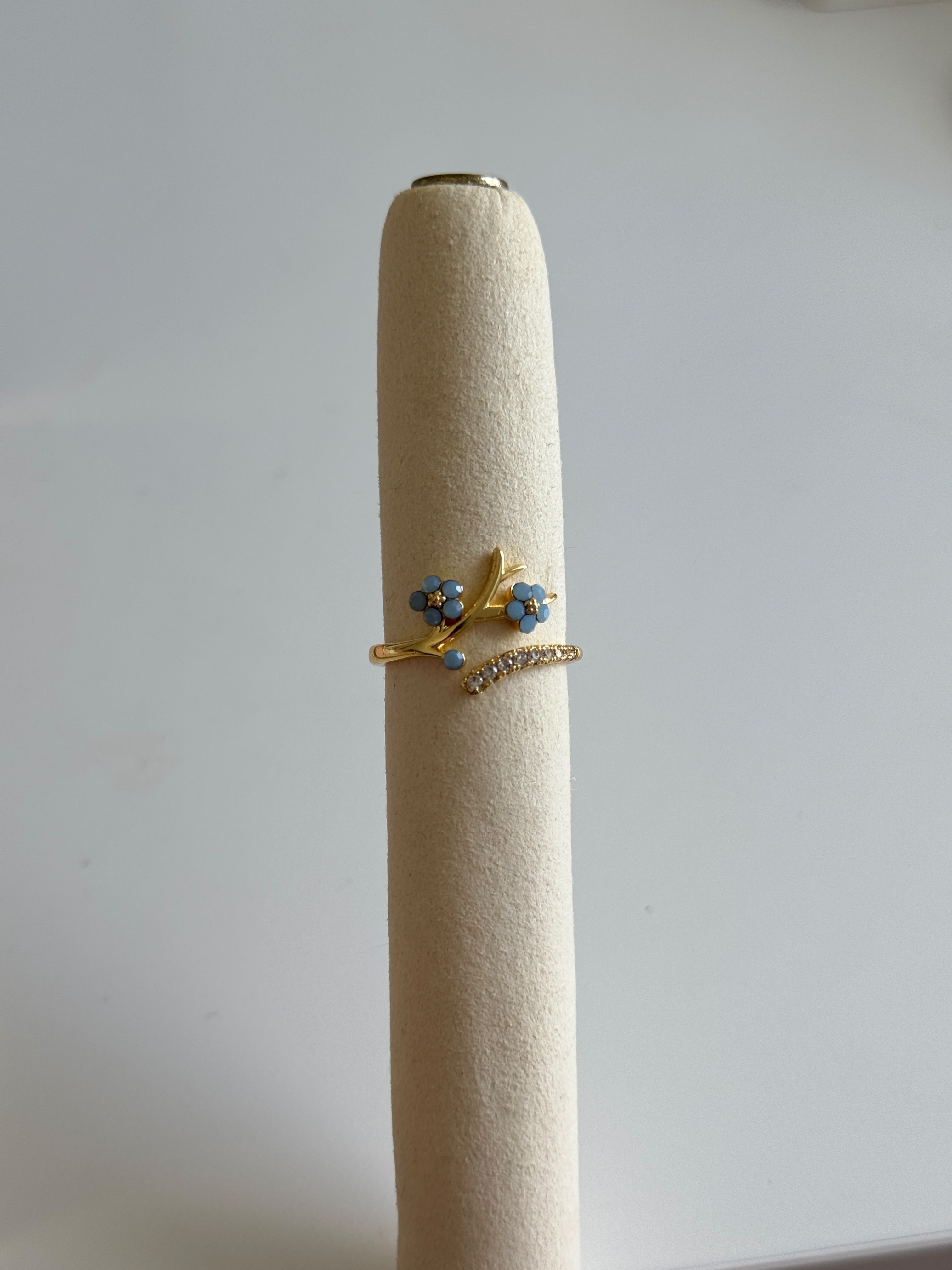 Floral Adjustable Ring