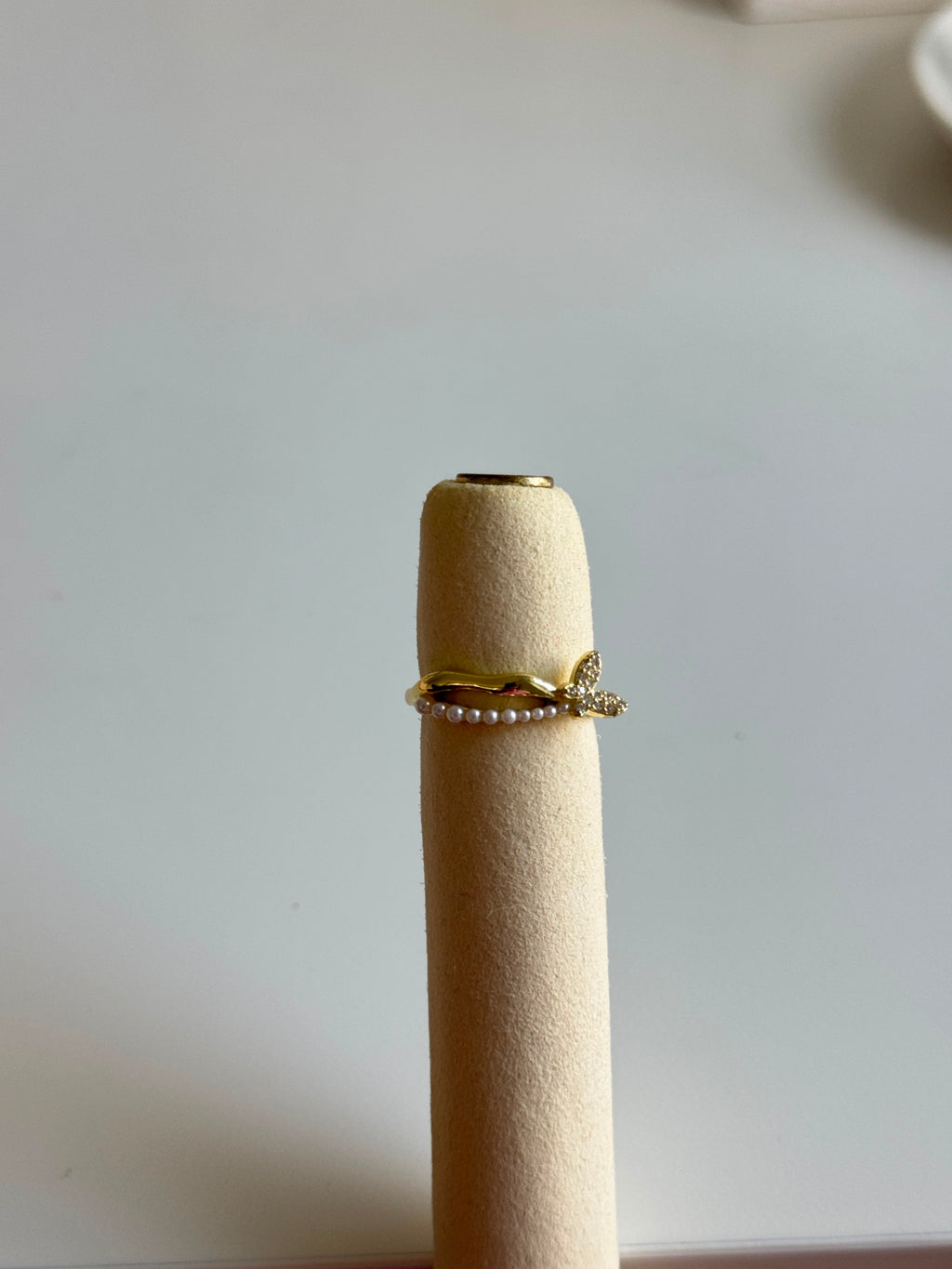 Gold Butterfly Adjustable Ring