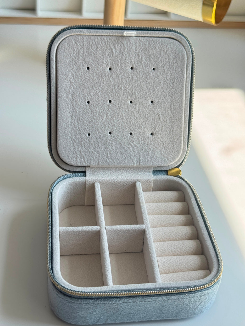 Velvet Bunny Travel Jewelry Box