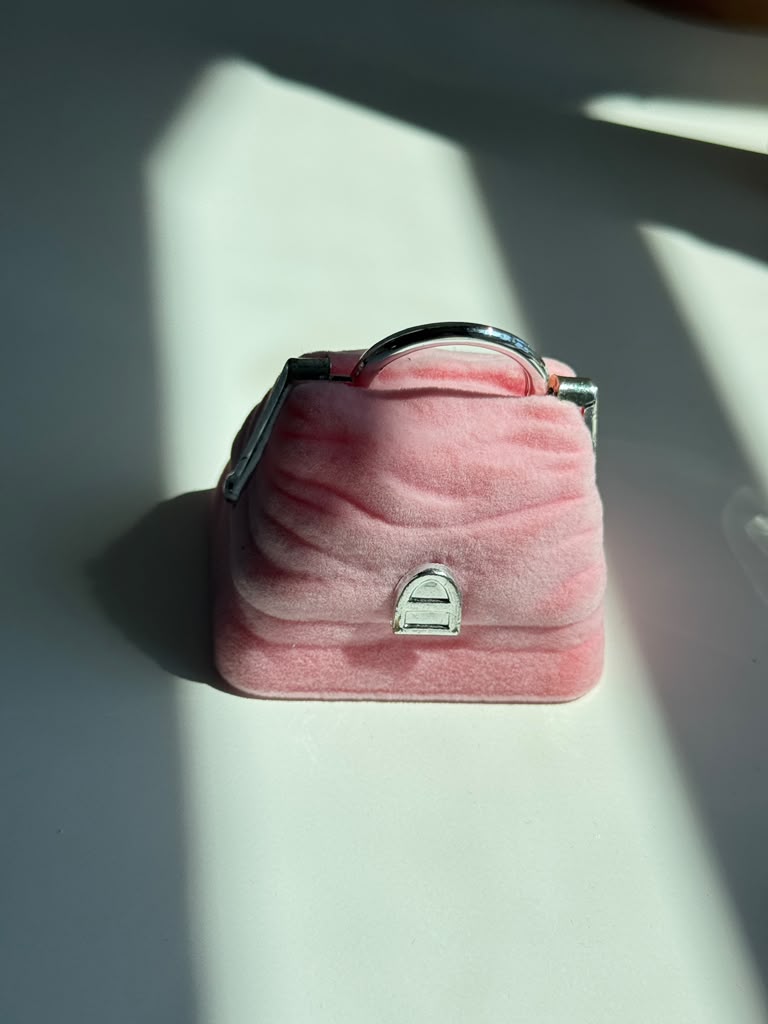Velvet Handbag Jewelry Box